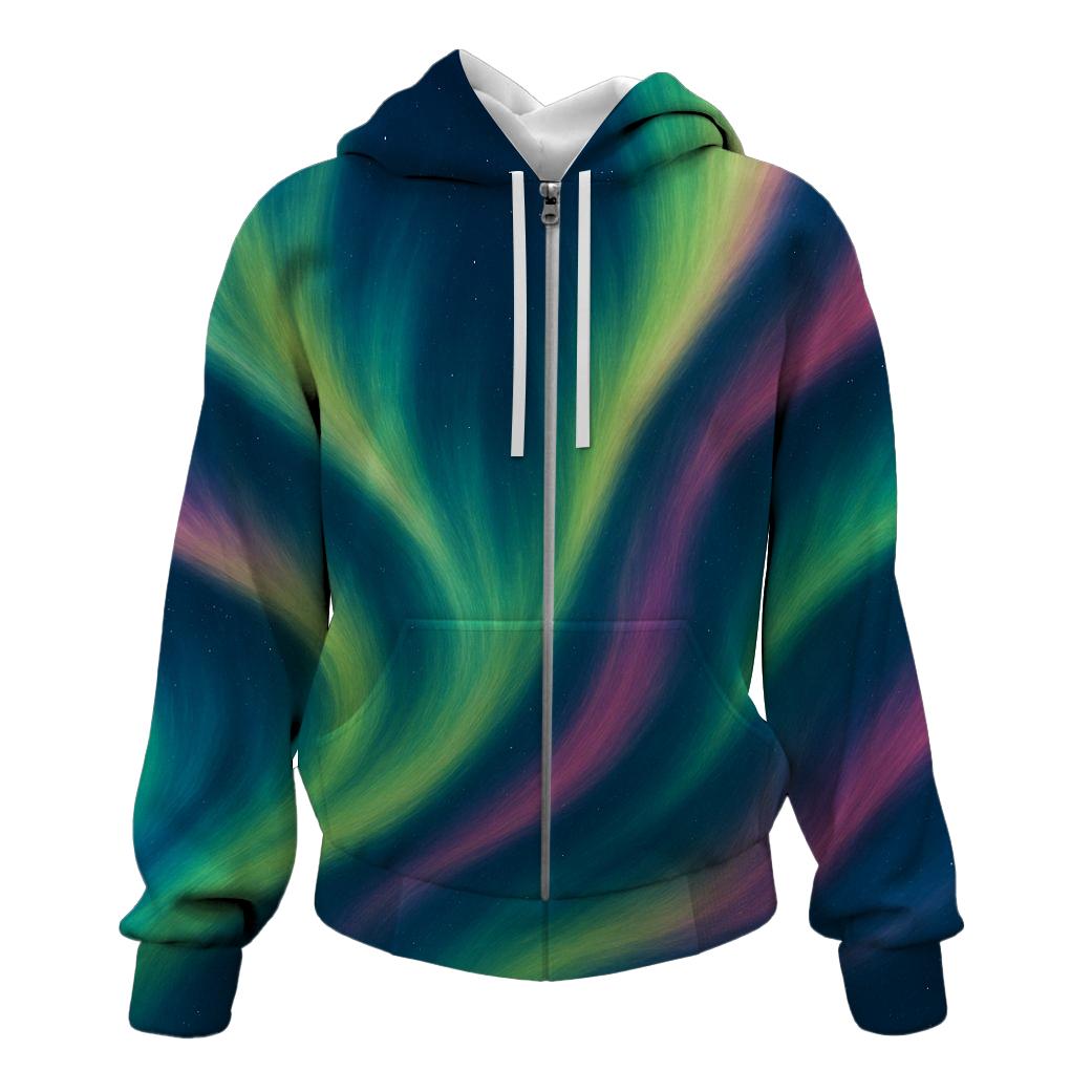 Aurora Ribbons Play premium hoodies