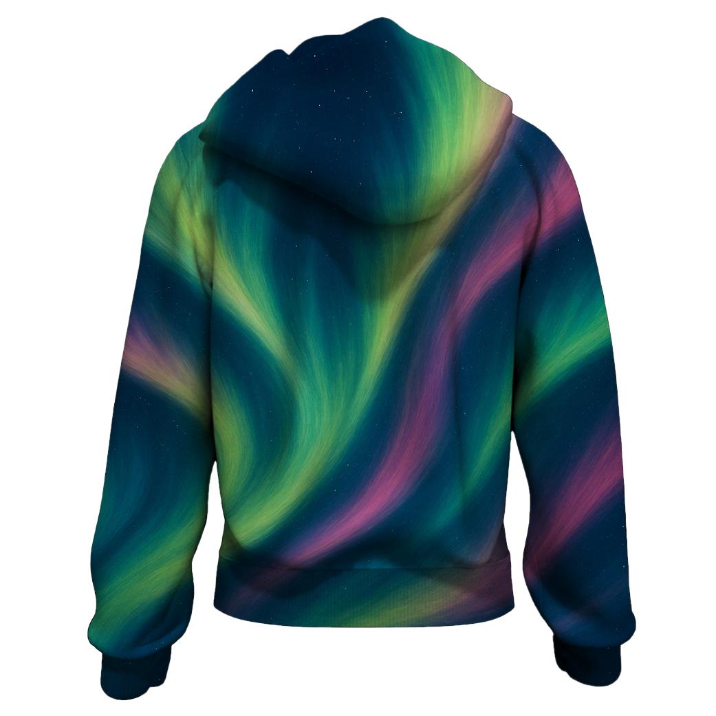 Aurora Ribbons Play premium hoodies