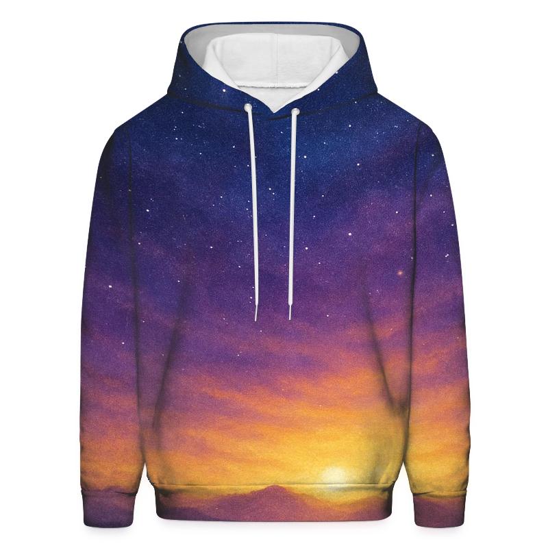 Celestial Dawn Radiance pullover hoodies