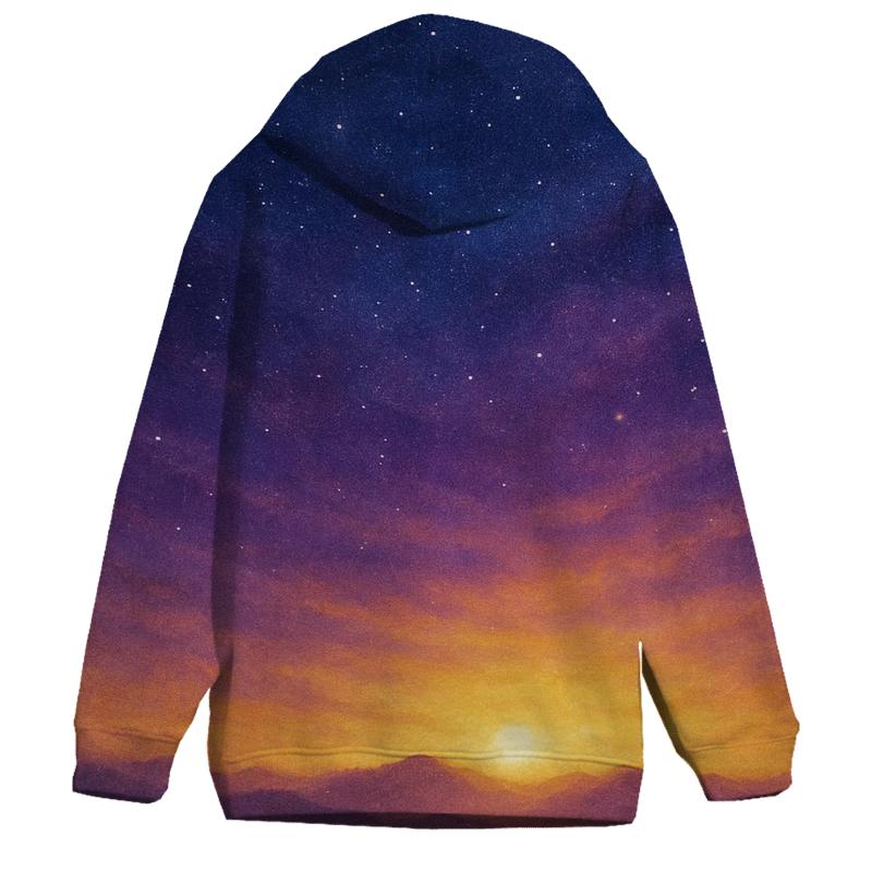 Celestial Dawn Radiance pullover hoodies