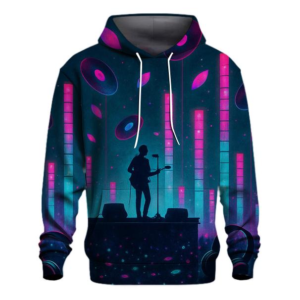Neon Equalizer Garden hoodie trends