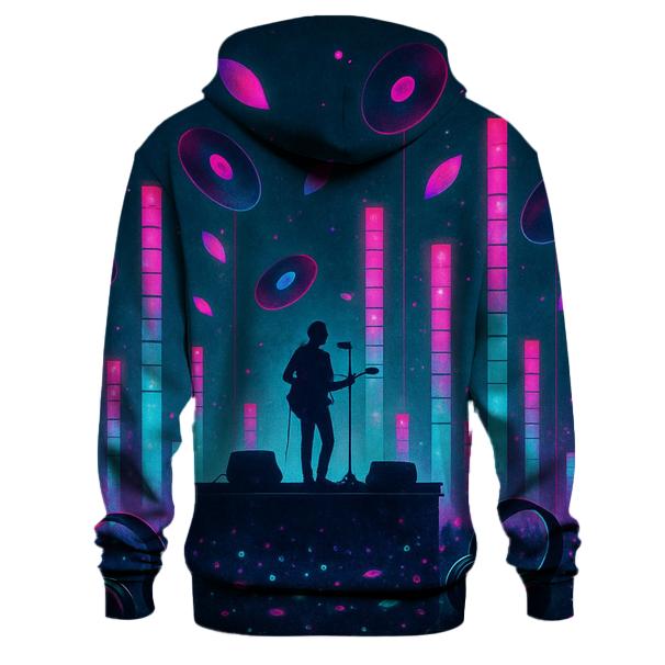 Neon Equalizer Garden hoodie trends