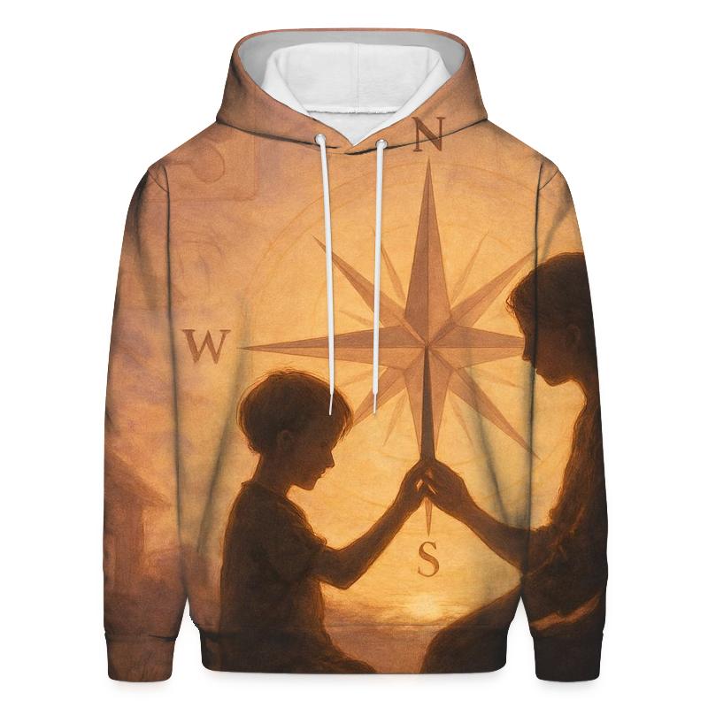 The Hearts Compass premium hoodies