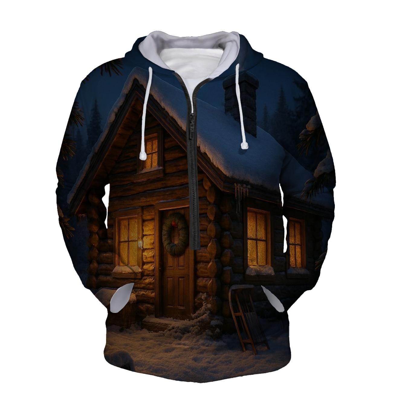 Starlit Cabin Hearth hoodie styles