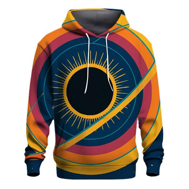 Eclipse Corona Lattice zip-up hoodies