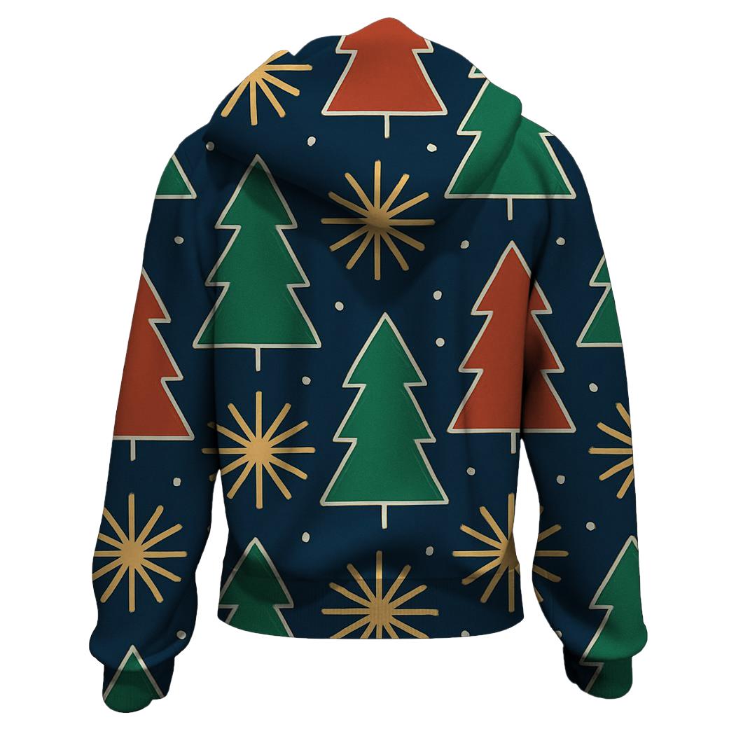 Starburst Pine Grid hoodies fashion