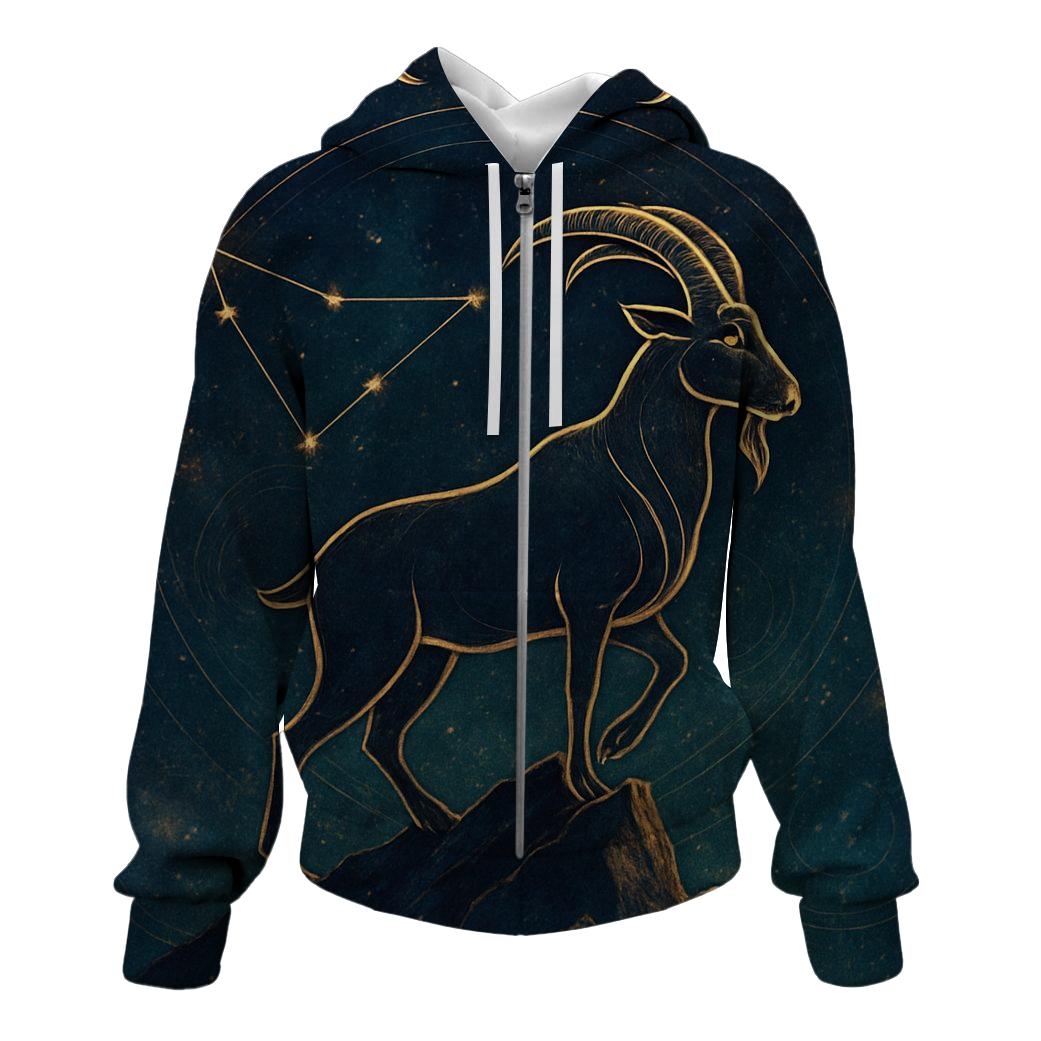 Capricorn Summit Constellation heavyweight hoodies