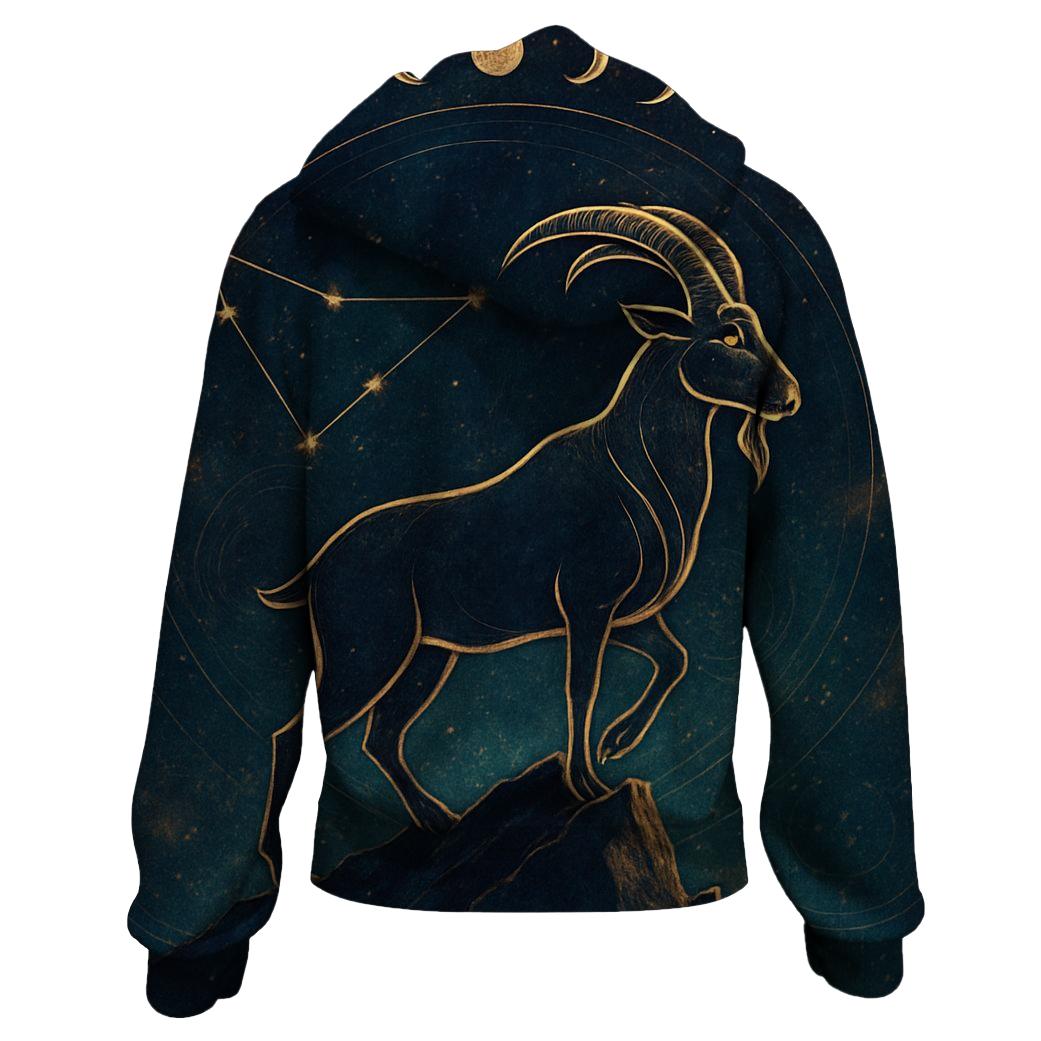 Capricorn Summit Constellation heavyweight hoodies