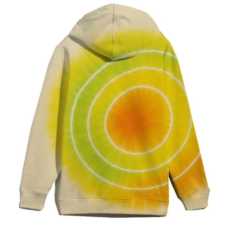 Citrus Bullseye Bloom hoodie styles