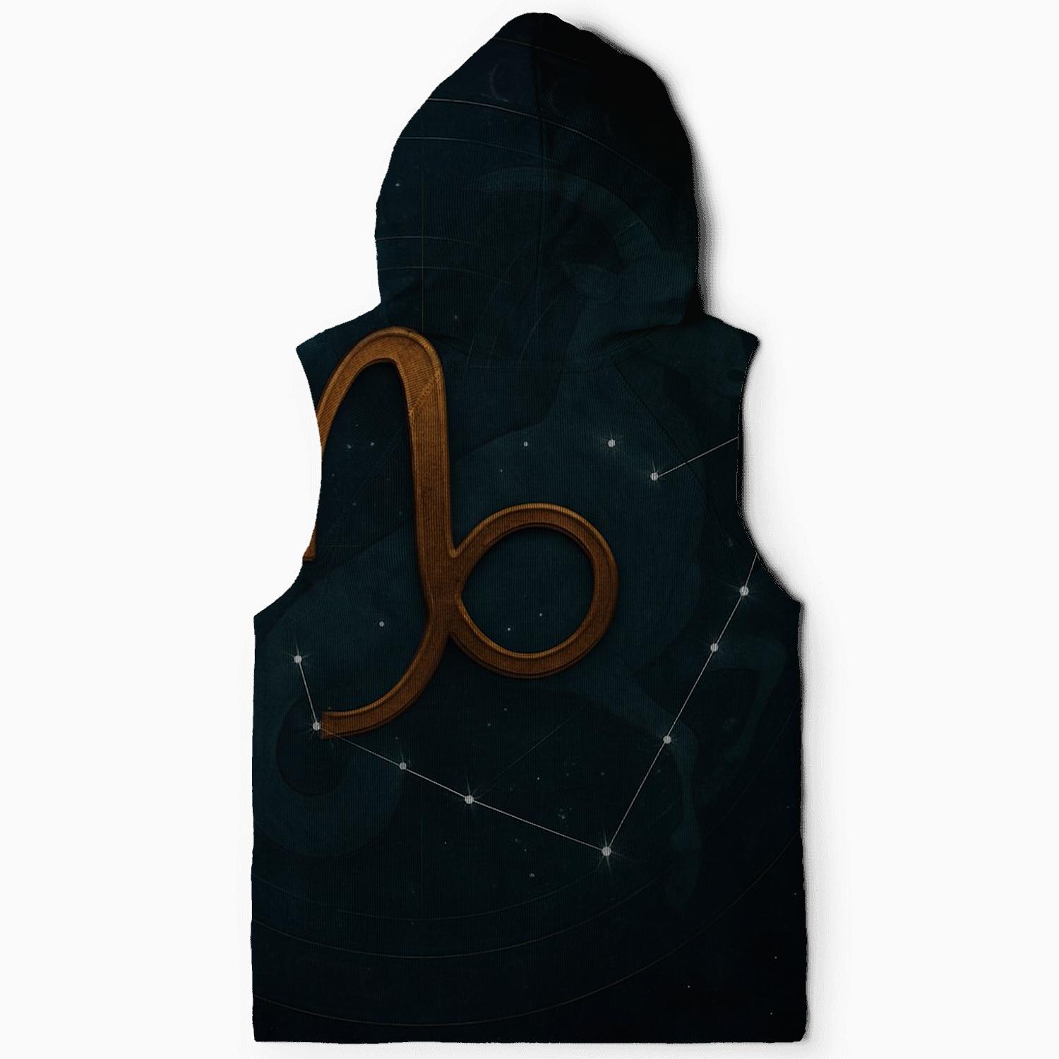 Capricorn Nebula Star Chart graphic hoodies