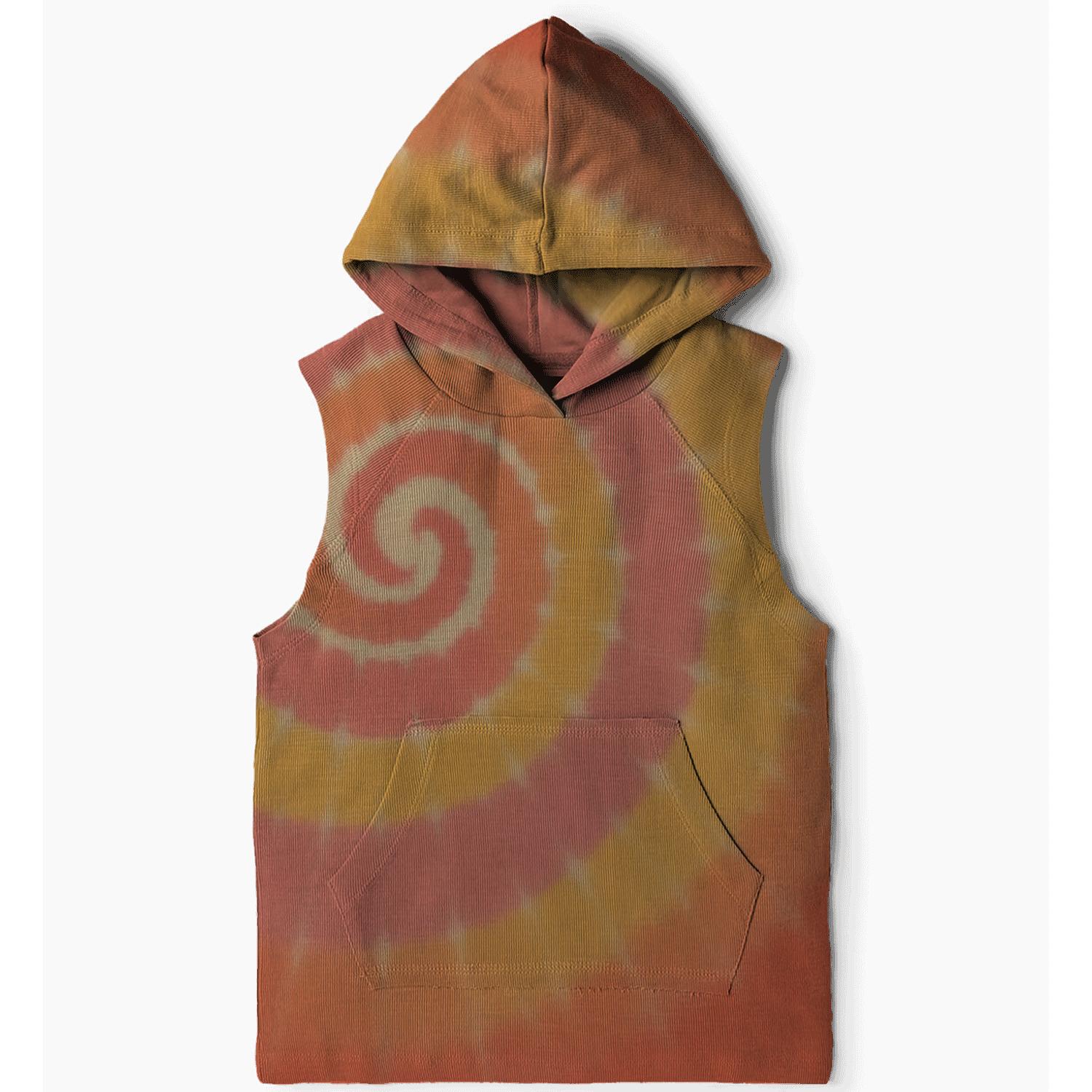 Sunburst Spiral In Sunset Hues hoodie trends