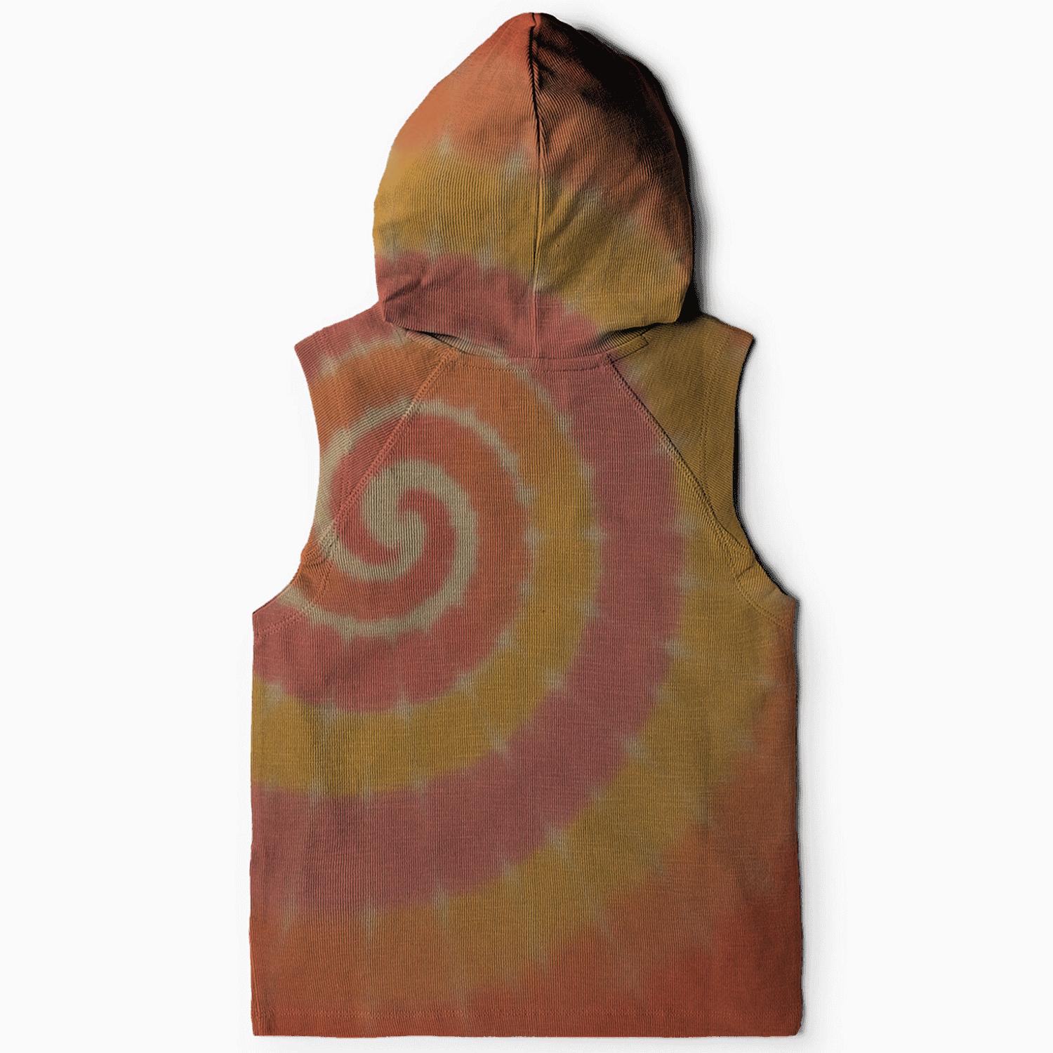 Sunburst Spiral In Sunset Hues hoodie trends