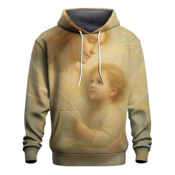 The Silent Symphony Of Her Love premium hoodies