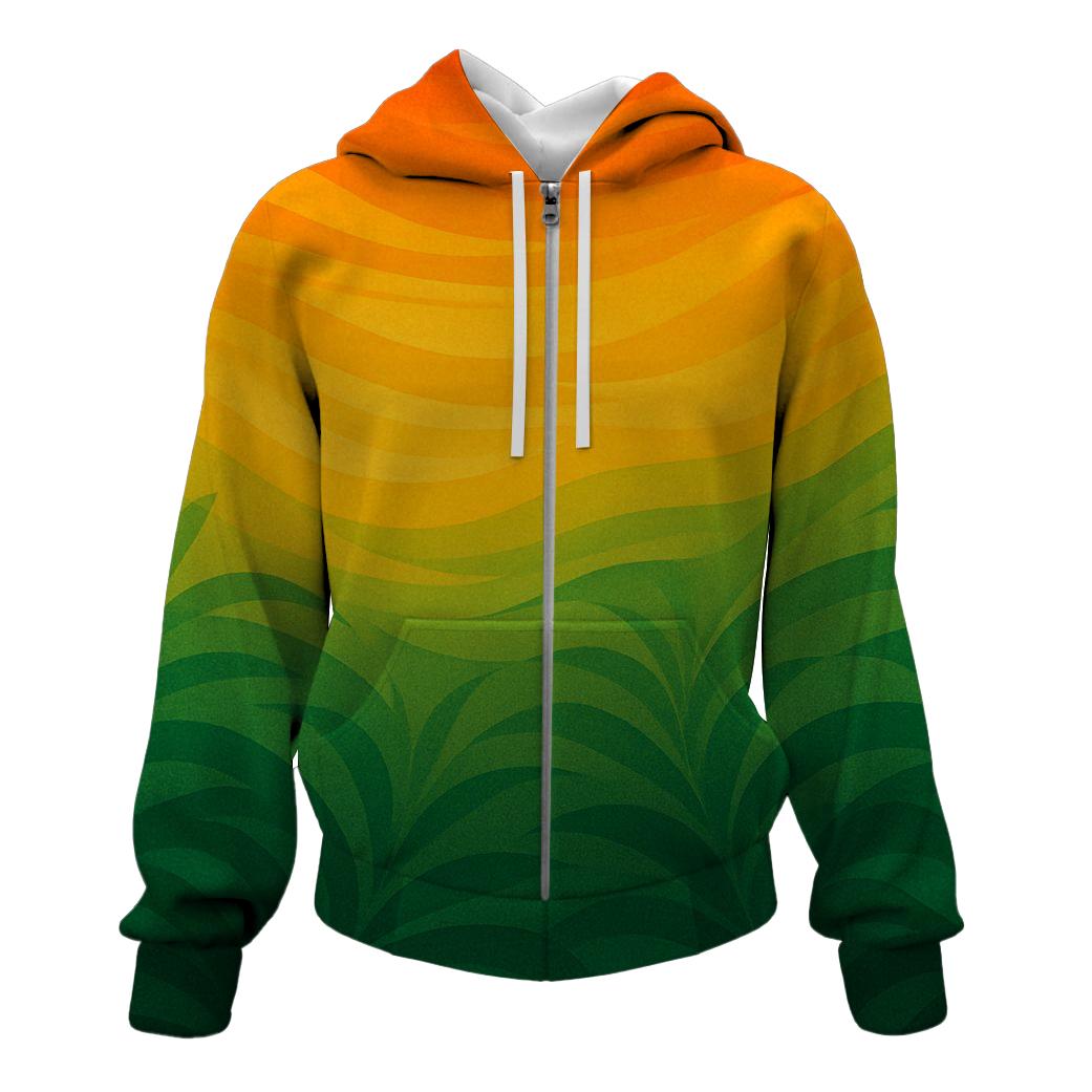 Tropical Ember heavyweight hoodies