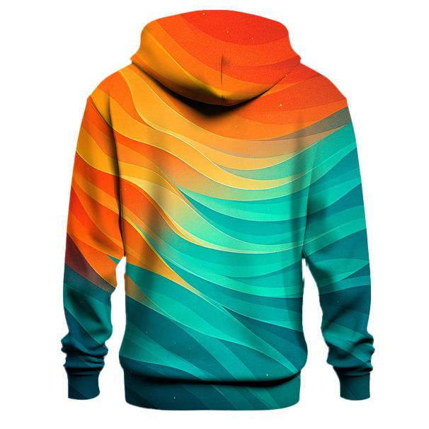 Molten Lagoon Drift zip-up hoodies