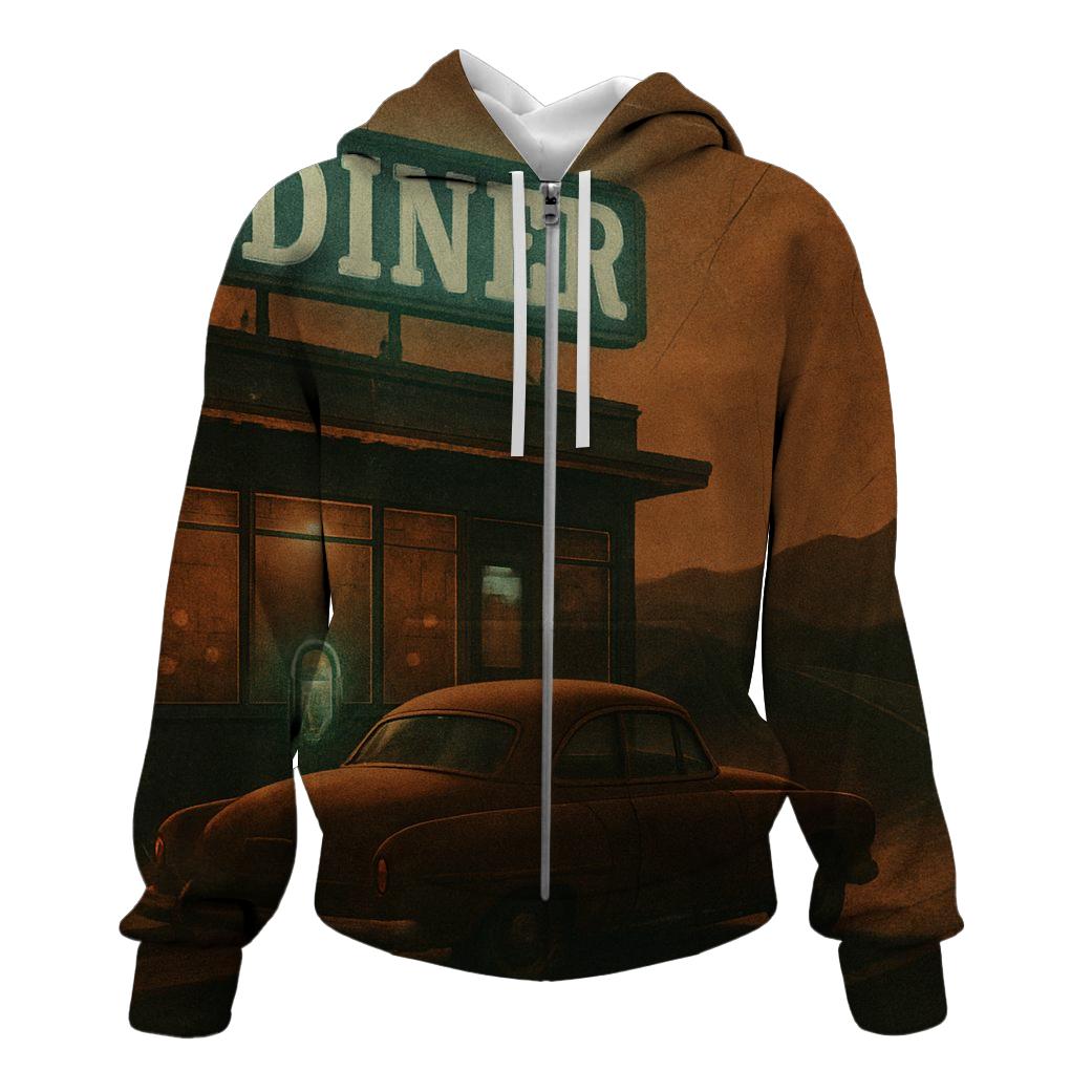 Midnight Diner Roadtrip Poster pullover hoodies