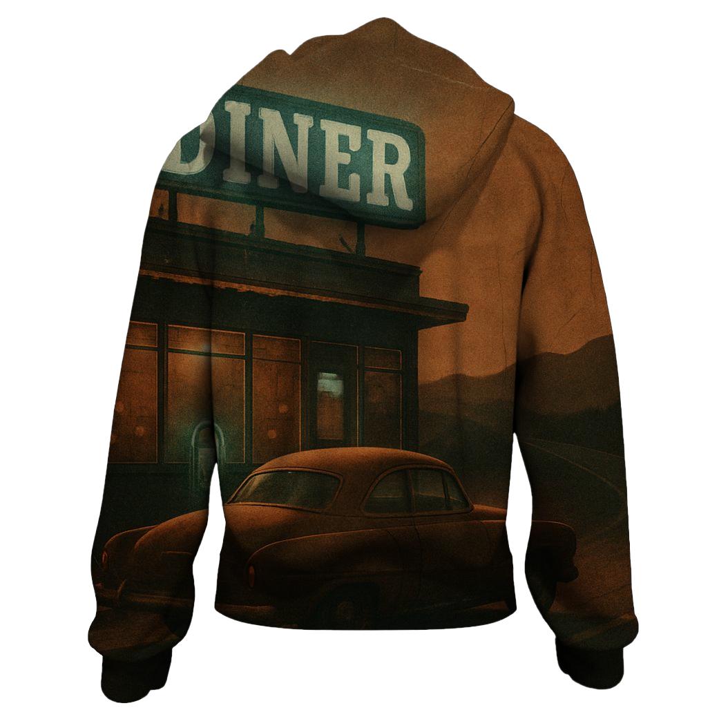 Midnight Diner Roadtrip Poster pullover hoodies