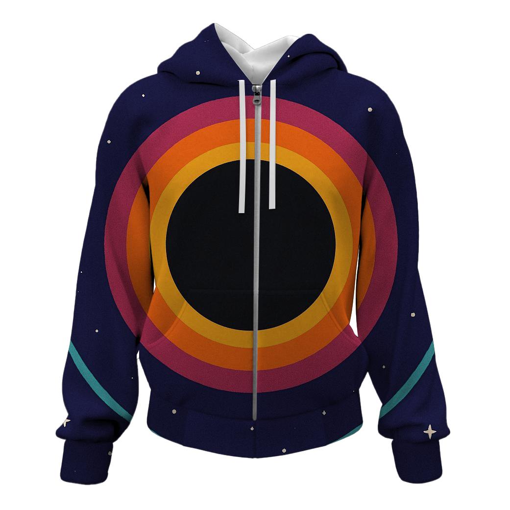 Corona Arc Lens Field graphic hoodies