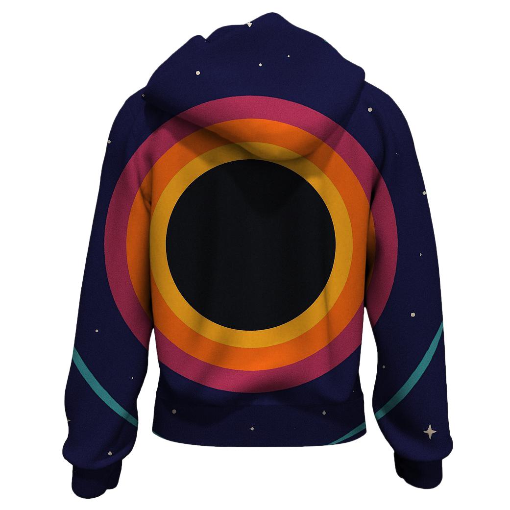 Corona Arc Lens Field graphic hoodies
