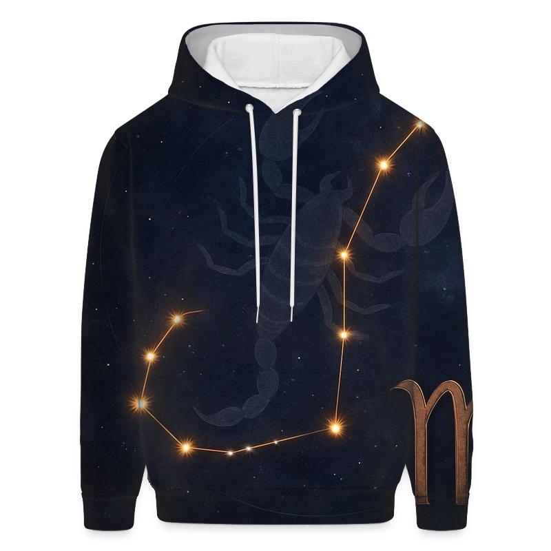 Scorpius Nebula Scorpion Map hoodie designs