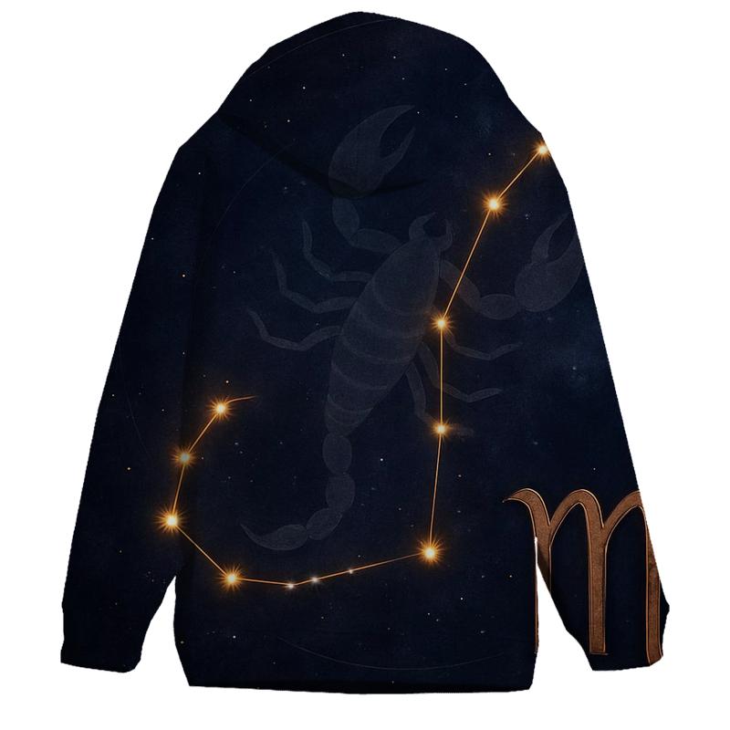 Scorpius Nebula Scorpion Map hoodie designs