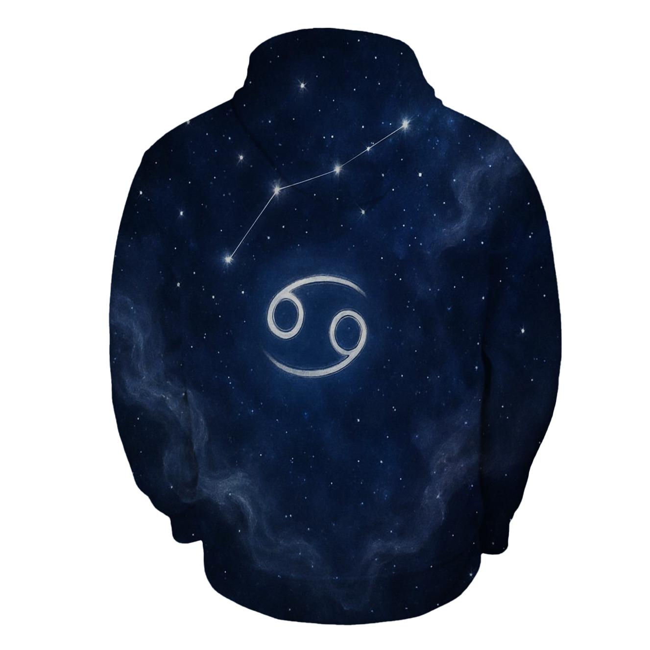 Celestial Cancer Constellation Dreamscape heavyweight hoodies