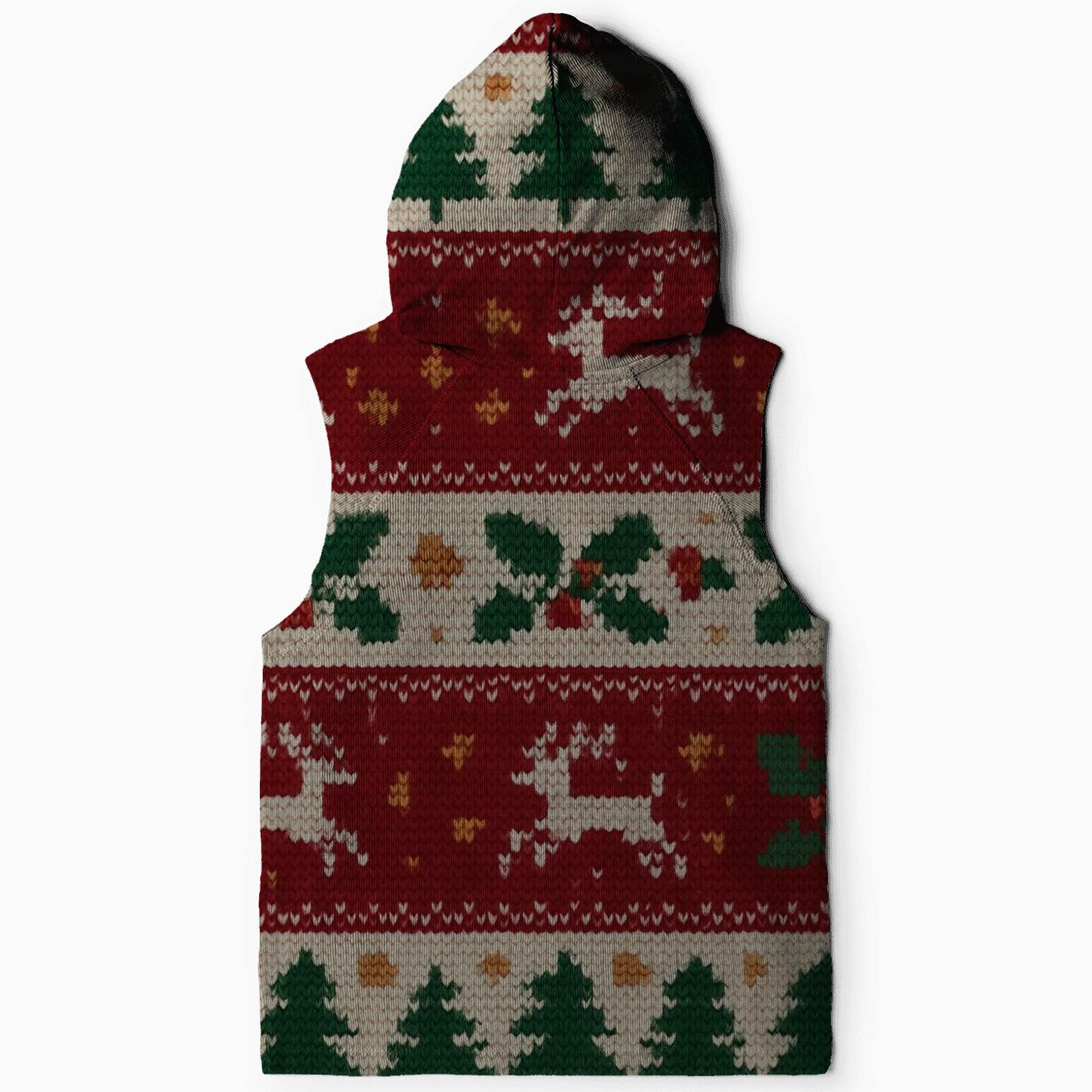 Kitschy Evergreen Sweater Grid Design hoodie designs