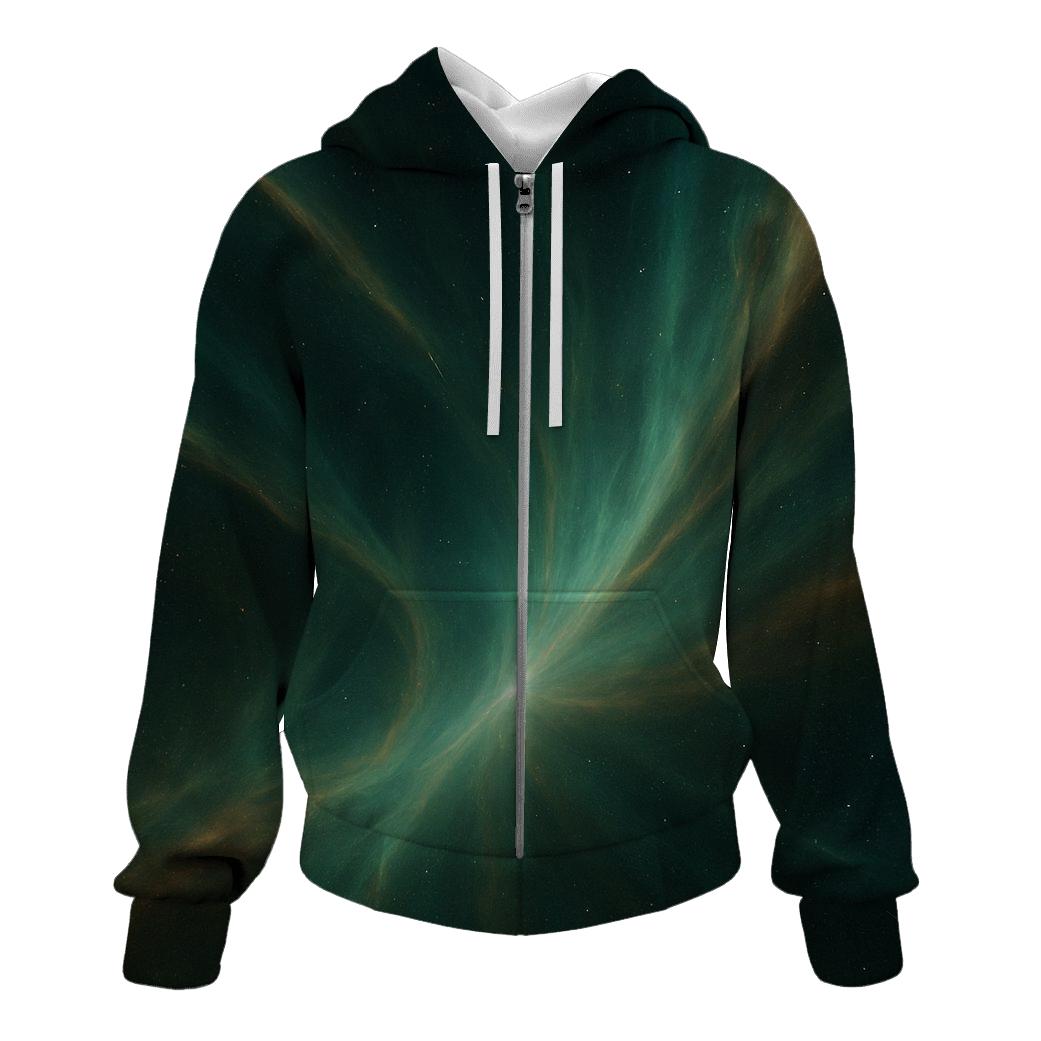 Auroral Jet Mosaic hoodie styles