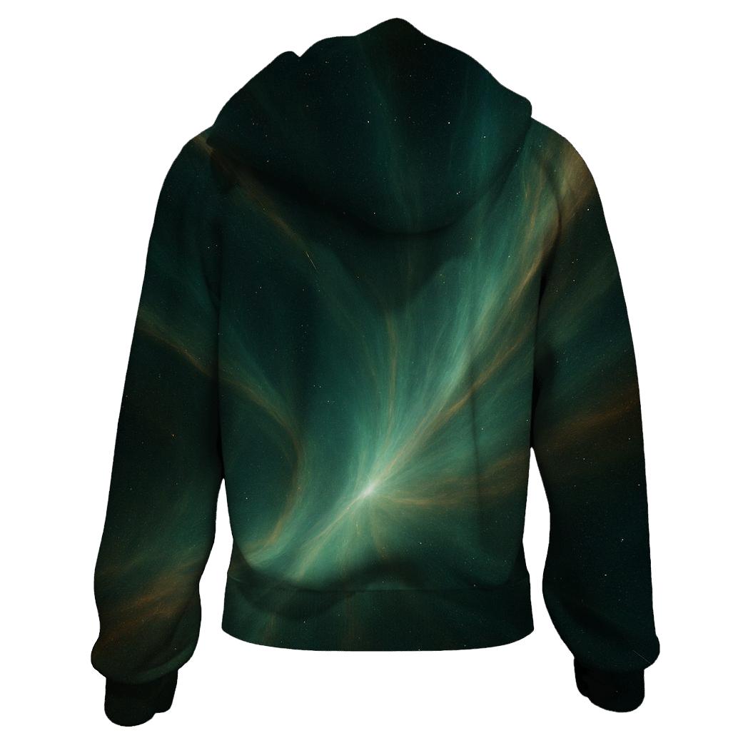 Auroral Jet Mosaic hoodie styles