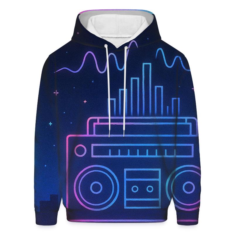 Stellar Boombox Skyline lightweight hoodies