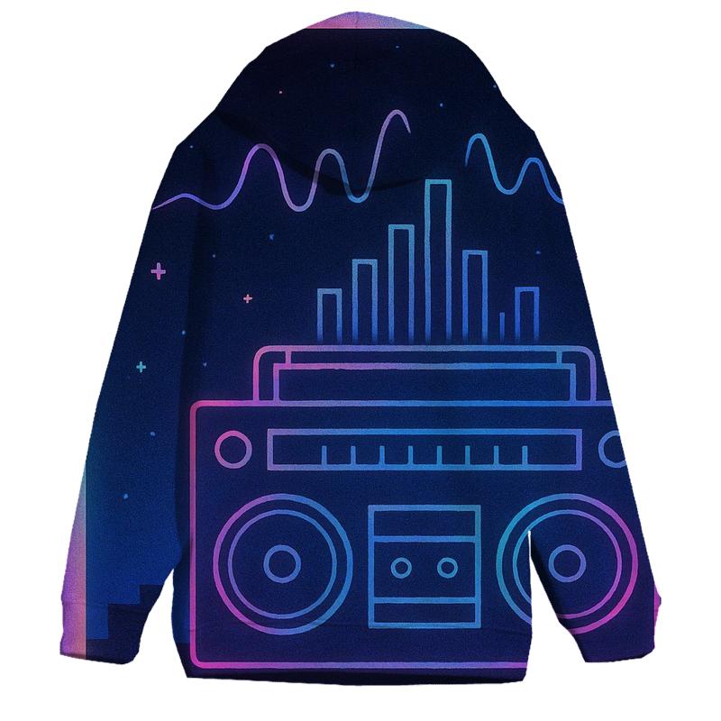Stellar Boombox Skyline lightweight hoodies
