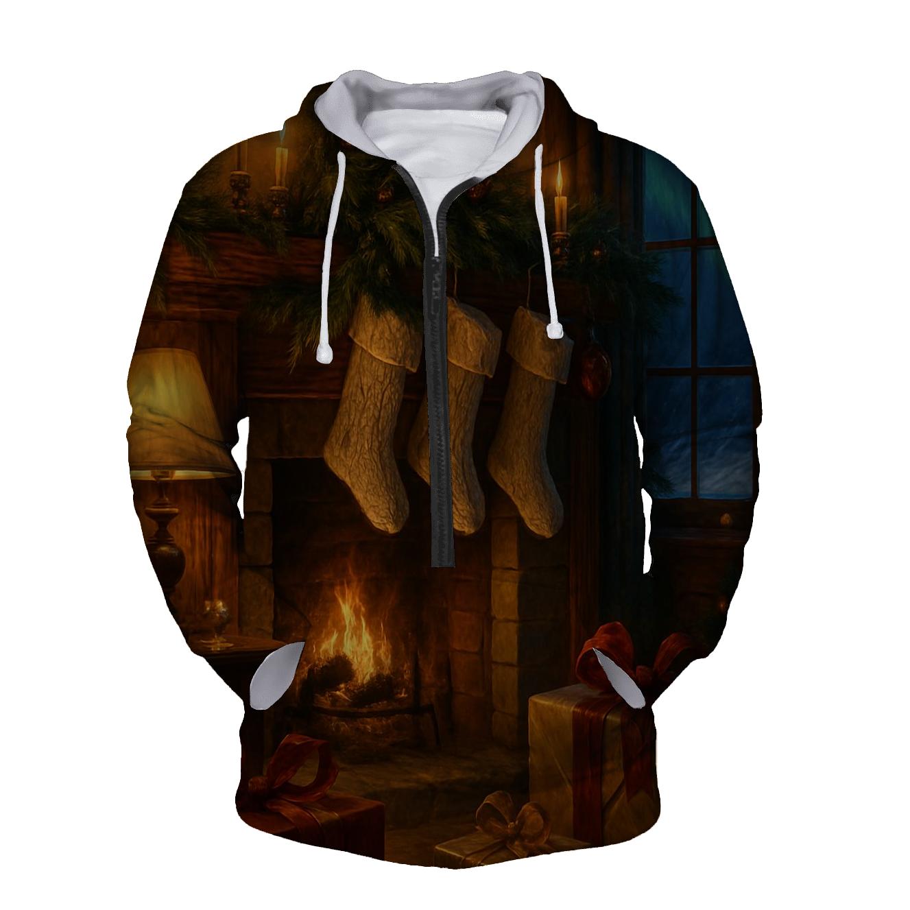 Starlit Hearth Of Evergreens hoodies fashion