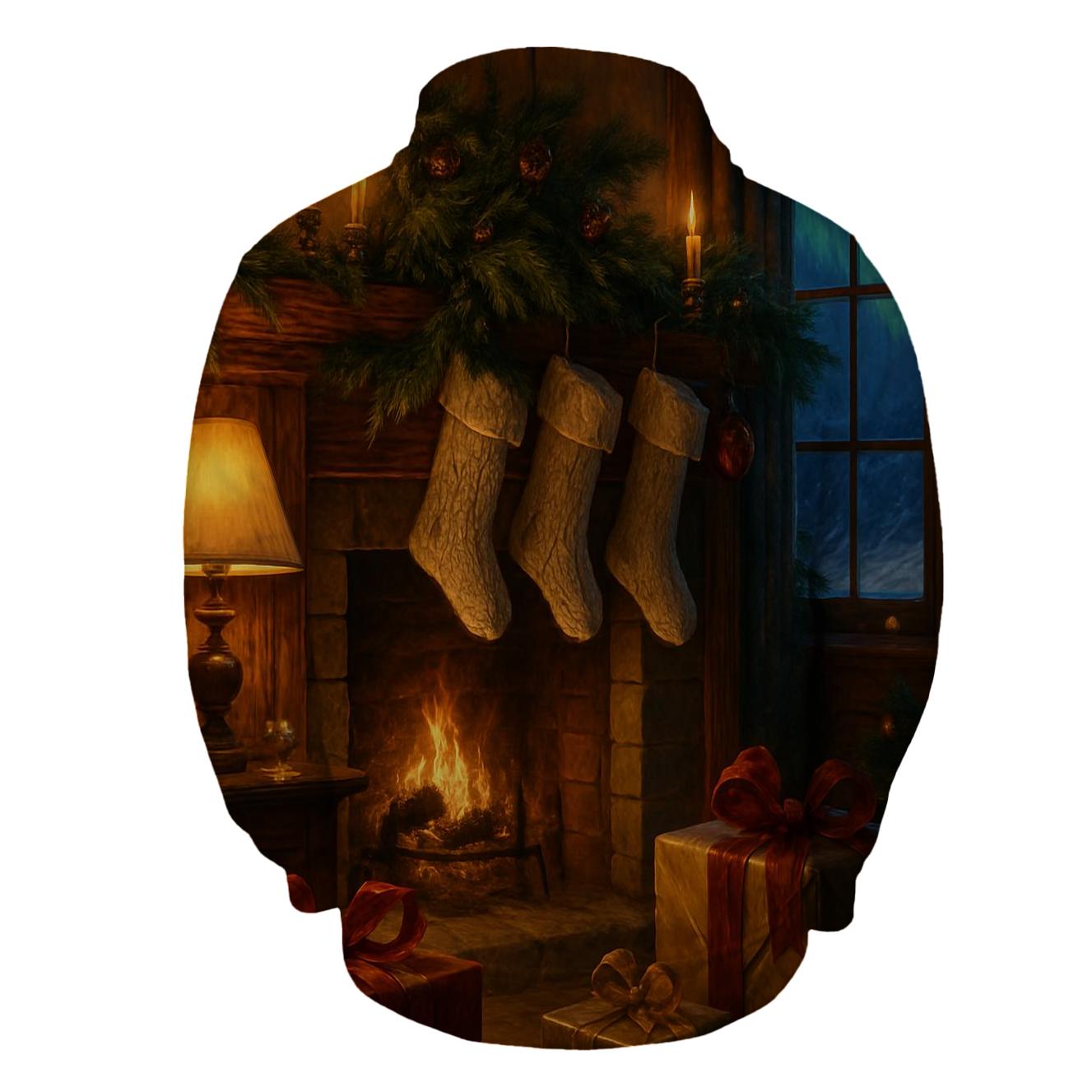 Starlit Hearth Of Evergreens hoodies fashion