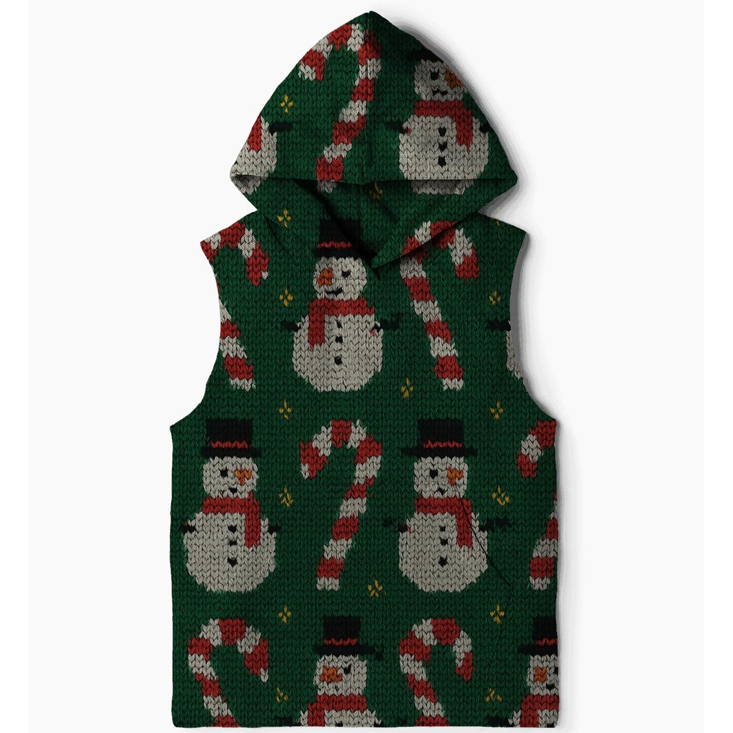 Jolly Snowman And Candy Cane Harmony hoodie styles