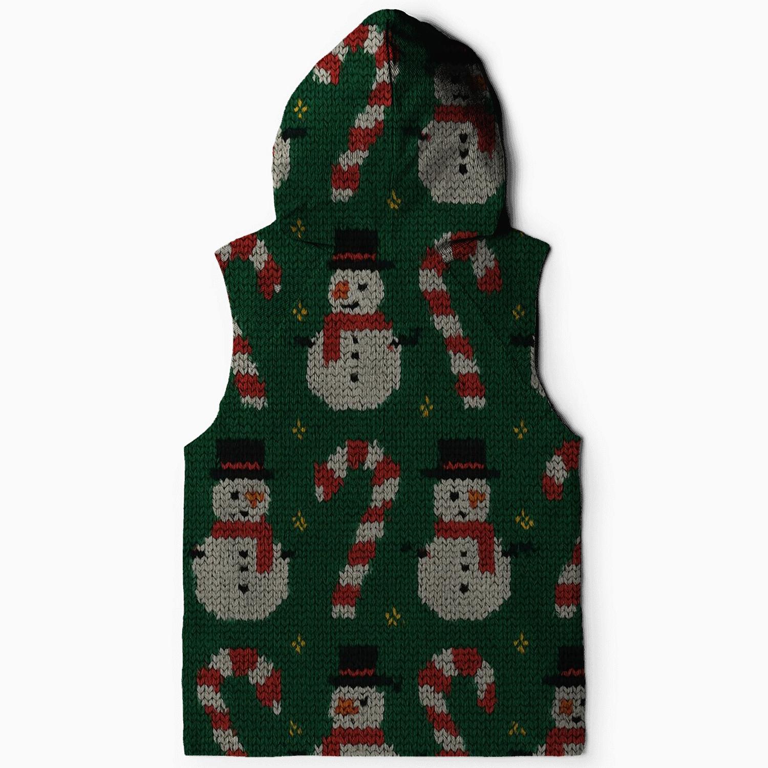 Jolly Snowman And Candy Cane Harmony hoodie styles