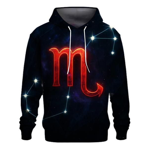Galactic Scorpio Constellation Emblem hoodie trends