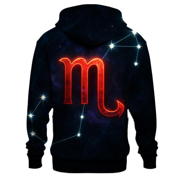 Galactic Scorpio Constellation Emblem hoodie trends
