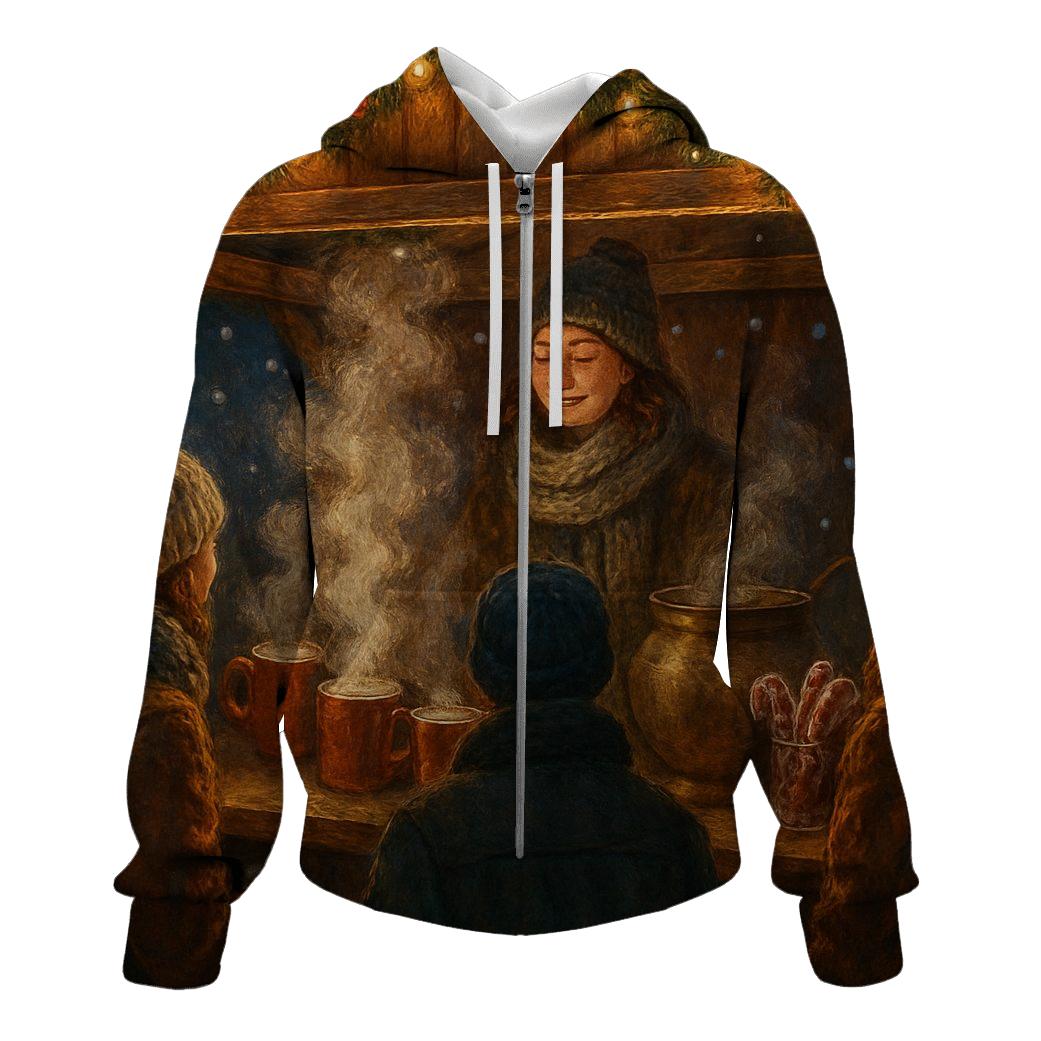 Market Stall Cocoa And Carols hoodie styles