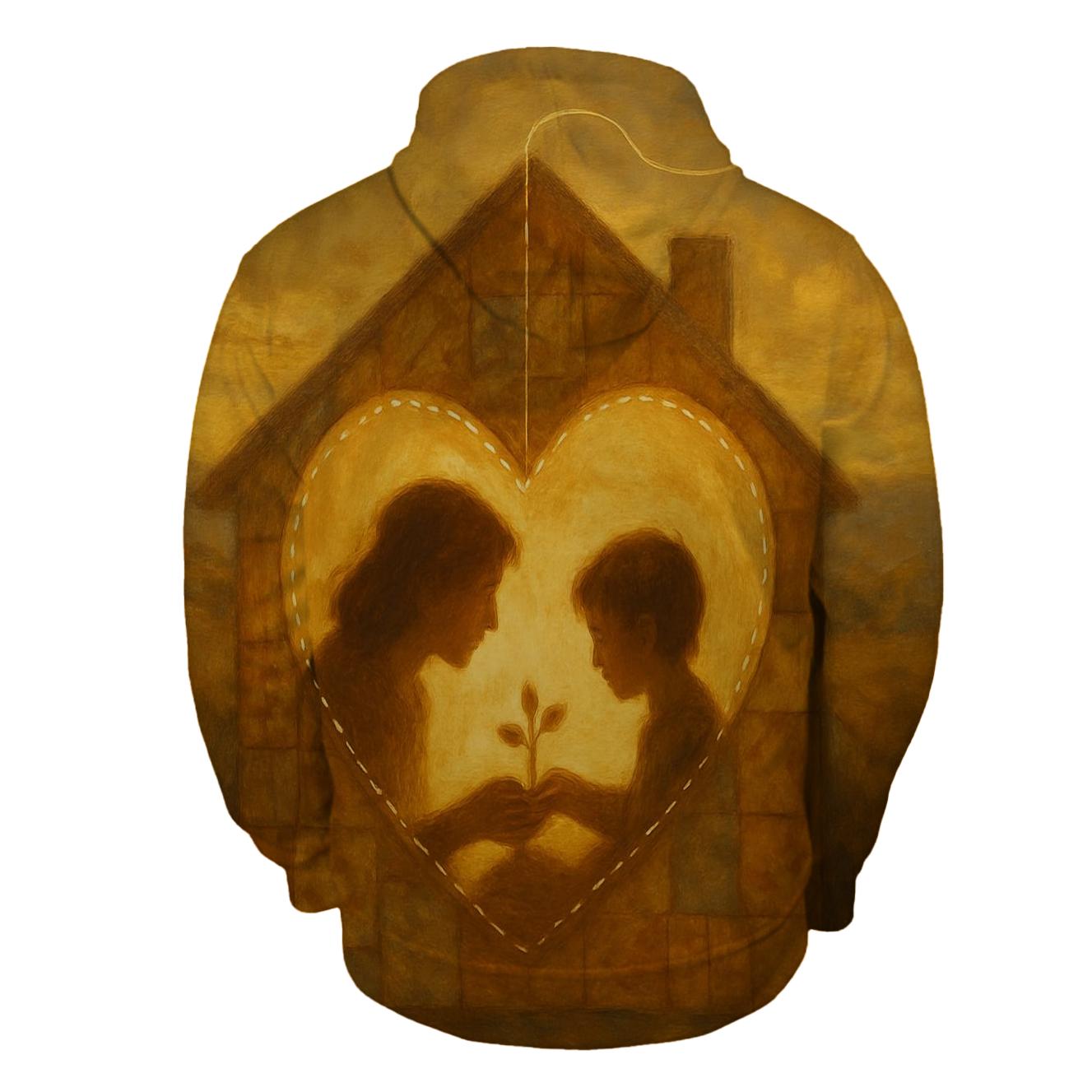 The Heart Sews Home premium hoodies