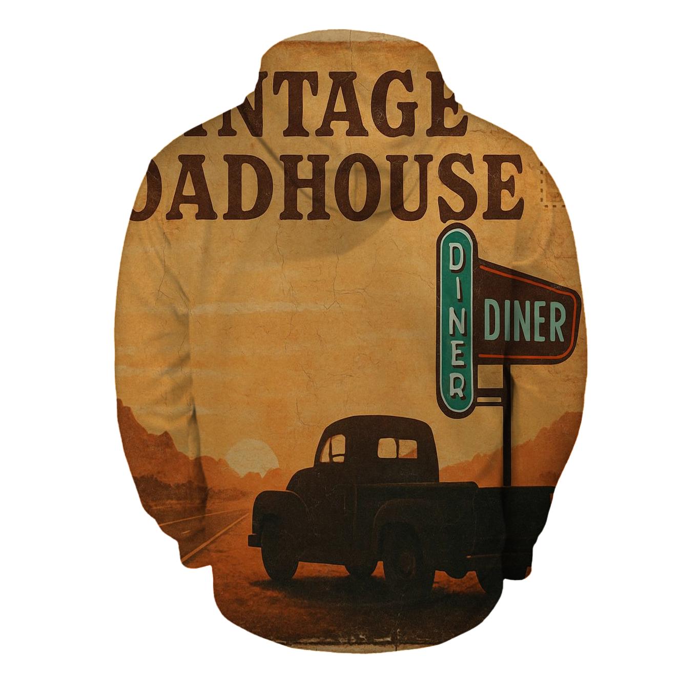 Sunset Roadhouse Postcard hoodie designs