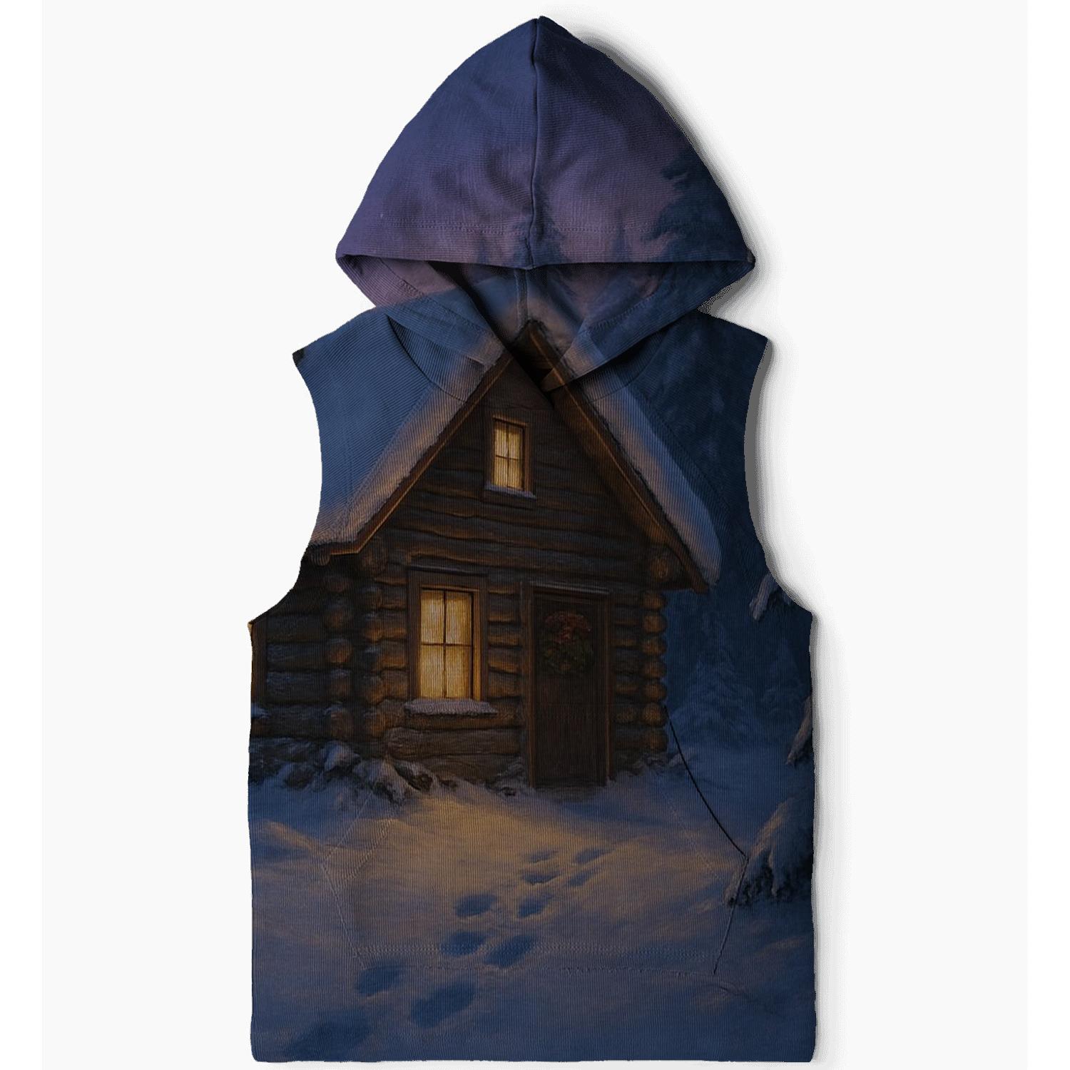 Cozy Christmas Cabin pullover hoodies