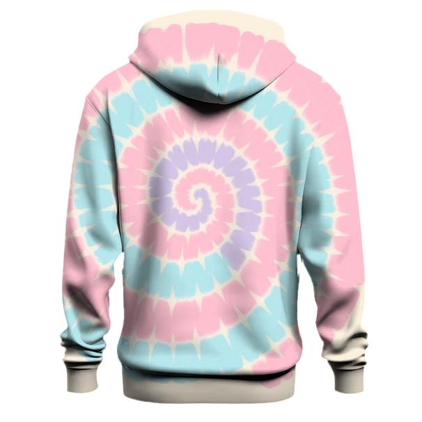 Pastel Spiral Dream graphic hoodies