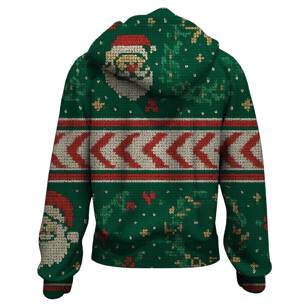 Mistletoe Mosaic Medallion Design hoodies fashion