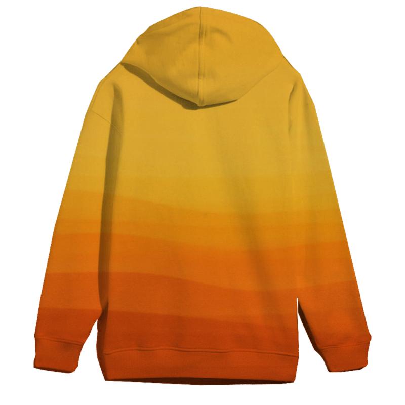 Golden Horizon Melt premium hoodies