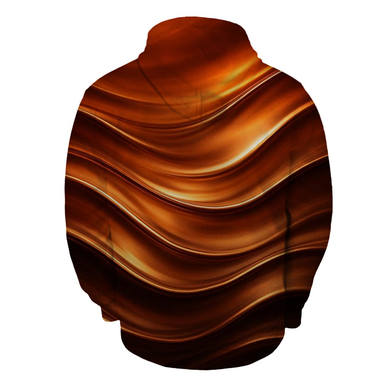 Molten Bronze Flow lightweight hoodies