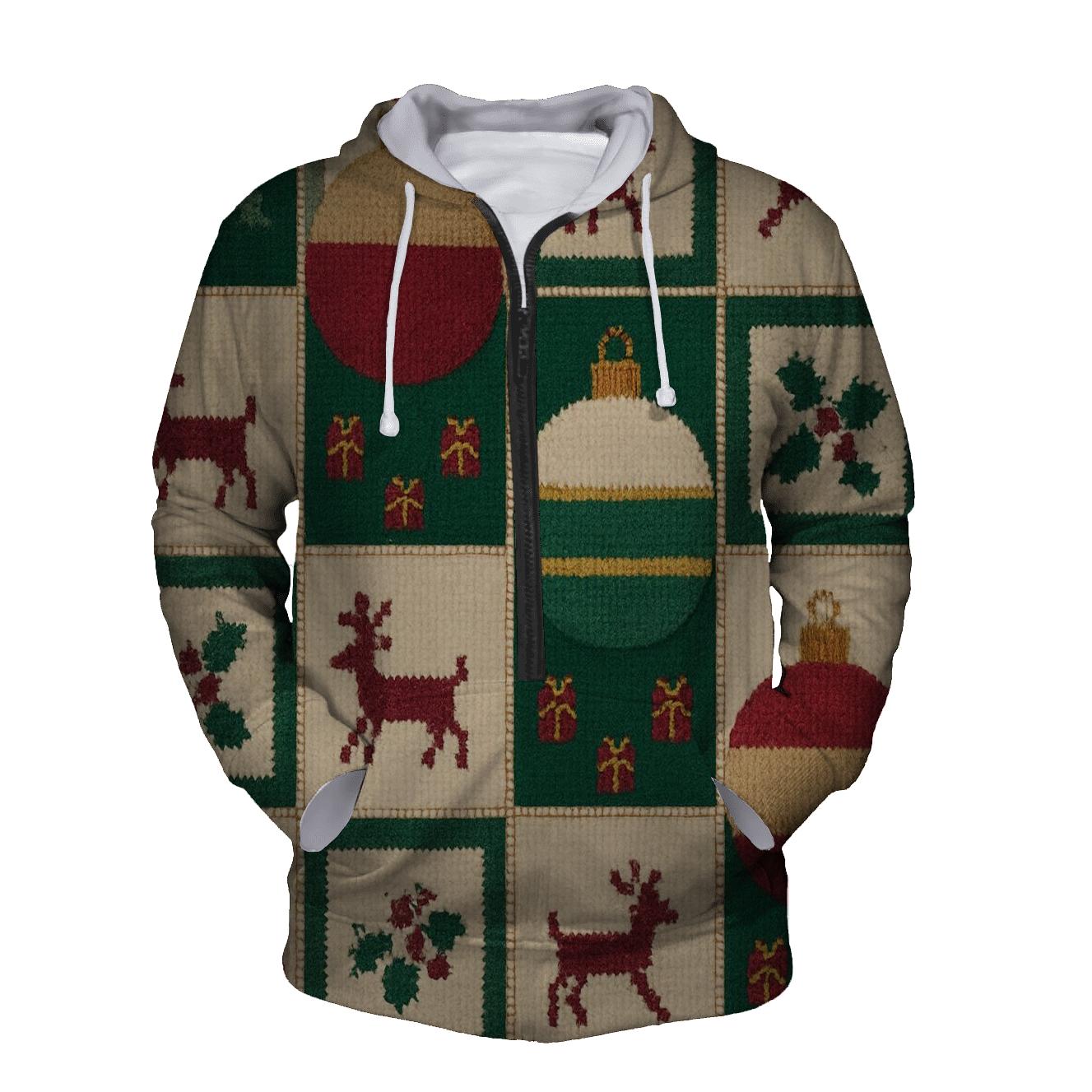 Ornament Patchwork Parade Design premium hoodies