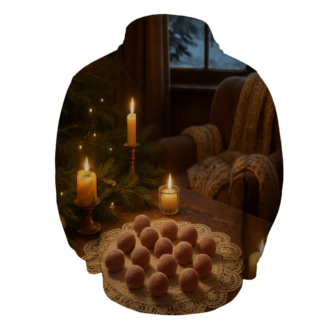 Sugarplum Dreams In A Candlelit Parlor pullover hoodies