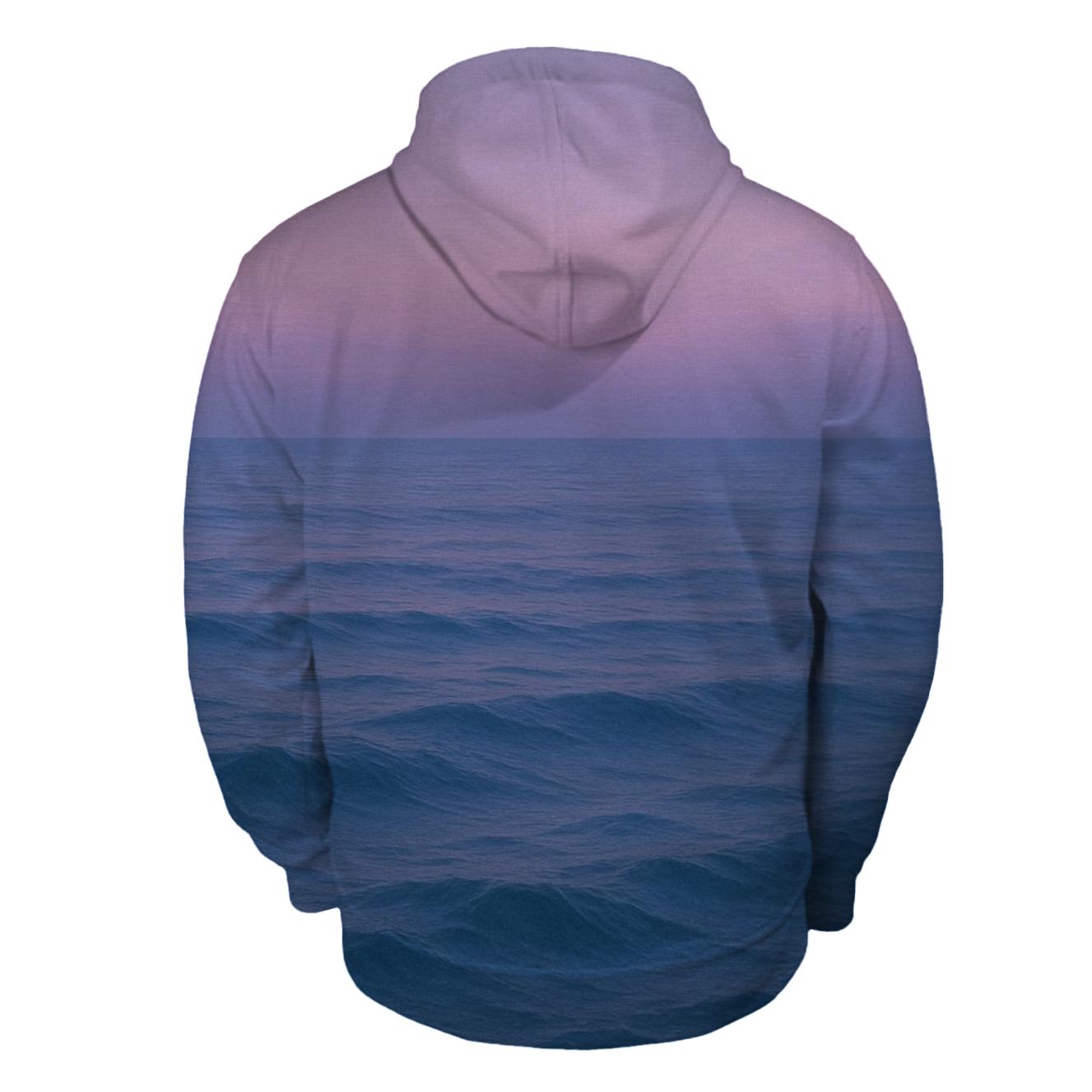 Oceanic Twilight Transition custom hoodies