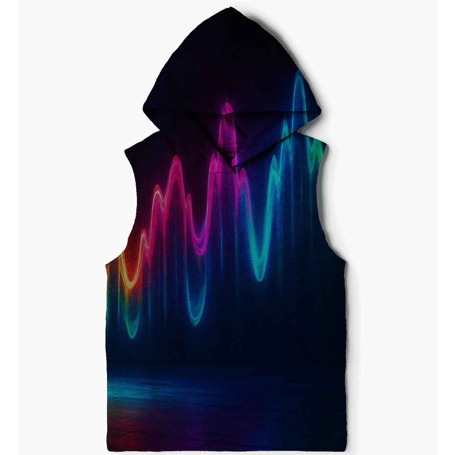 Sound Wave Prism lightweight hoodies