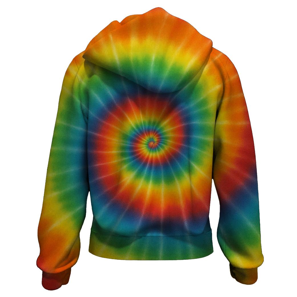 Spiral Spectrum Medallion heavyweight hoodies